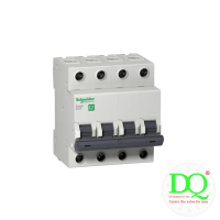 Cầu dao điện MCB - SCHNEIDER EASY 4P 40A 4.5KA