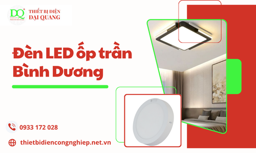 Đèn LED ốp trần Bình Dương