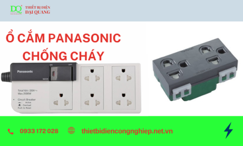 Ổ cắm Panasonic chống cháy