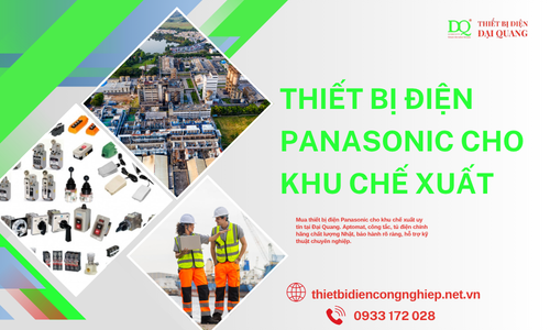 Thiết bị điện Panasonic cho khu chế xuất