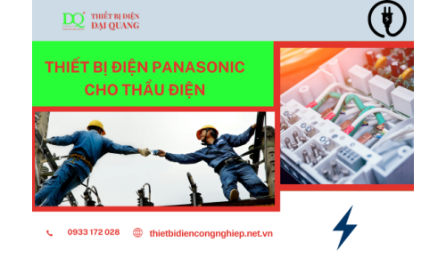 Thiết bị điện Panasonic cho thầu điện