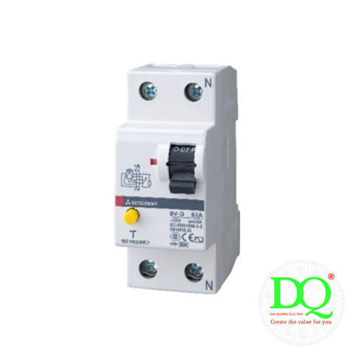 Cầu dao chống giật RCBO - RCCB Mitsubishi ABV-D 2P 25A 300mA Cầu dao chống giật RCBO - RCCB Mitsubishi ABV-D 2P 25A 300mA