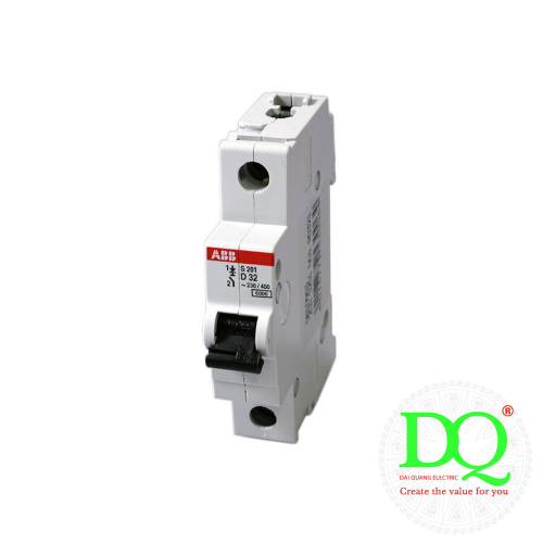 Cầu dao điện MCB ABB 1P 6A 4.5kA SH201L-C6 Cầu dao điện MCB ABB 1P 6A 4.5kA SH201L-C6