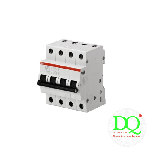 Cầu dao điện tự động MCB - ABB 4P 16A 4.5KA Cầu dao điện tự động MCB - ABB 4P 16A 4.5KA