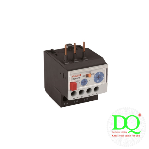 Relay nhiệt OVERLOAD DELIXI CDR618P15 Relay nhiệt OVERLOAD DELIXI CDR618P15