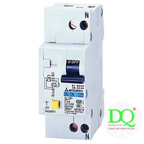 Cầu dao chống giật RCBO RCCB BV-DN 1PN 10A 30 Cầu dao chống giật RCBO RCCB BV-DN 1PN 10A 30