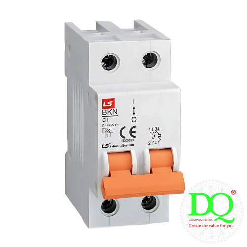 CẦU DAO TỰ ĐỘNG MCB - LS 2P 20A 6KA