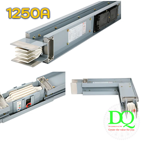 BUSWAY NHÔM 1250A-4W+50%E-AL BUSWAY NHÔM 1250A-4W+50%E-AL
