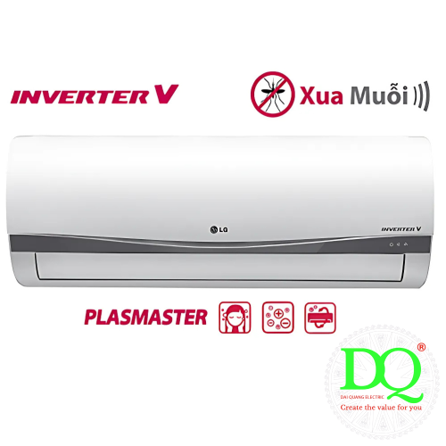 MÁY LẠNH TREO TƯỜNG LG V10APQ (1HP) INVERTER XUA MUỖI
