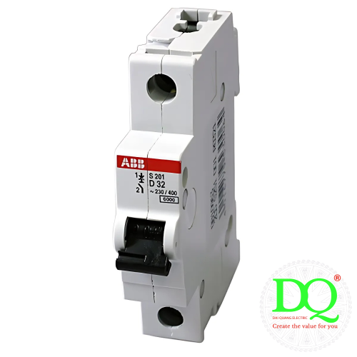 CẦU DAO ĐIỆN MCB ABB 1P 32A 4.5kA SH201L-C32