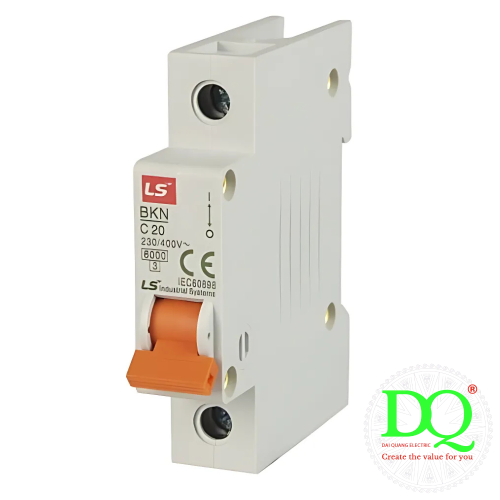 CẦU DAO TỰ ĐỘNG LS MCB 1P 20A 6KA