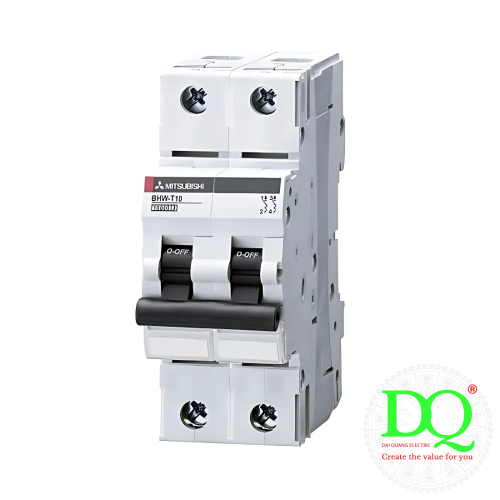 MCB Mitsubishi BHW-T10 2P C50 F 10kA MCB Mitsubishi BHW-T10 2P C50 F 10kA
