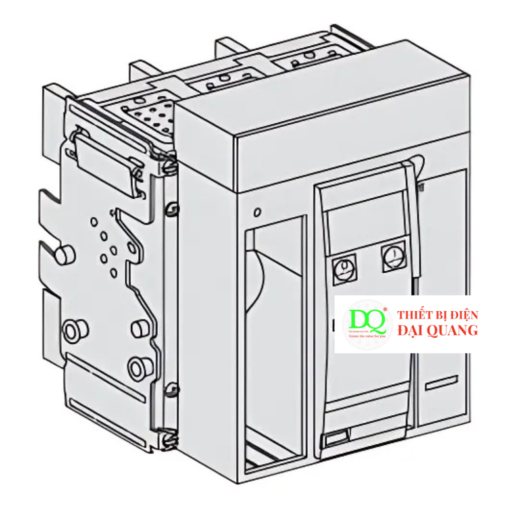 ACB 3P 1600A 50kA FIXED tại thiết bị điện đại quang