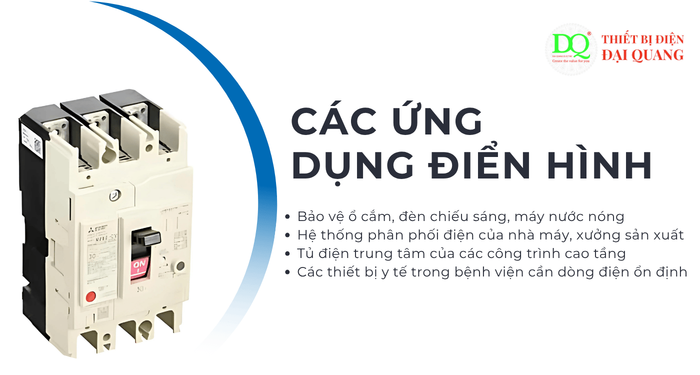 Các ứng dụng điển hình tại Thiết bị điện Đại Quang