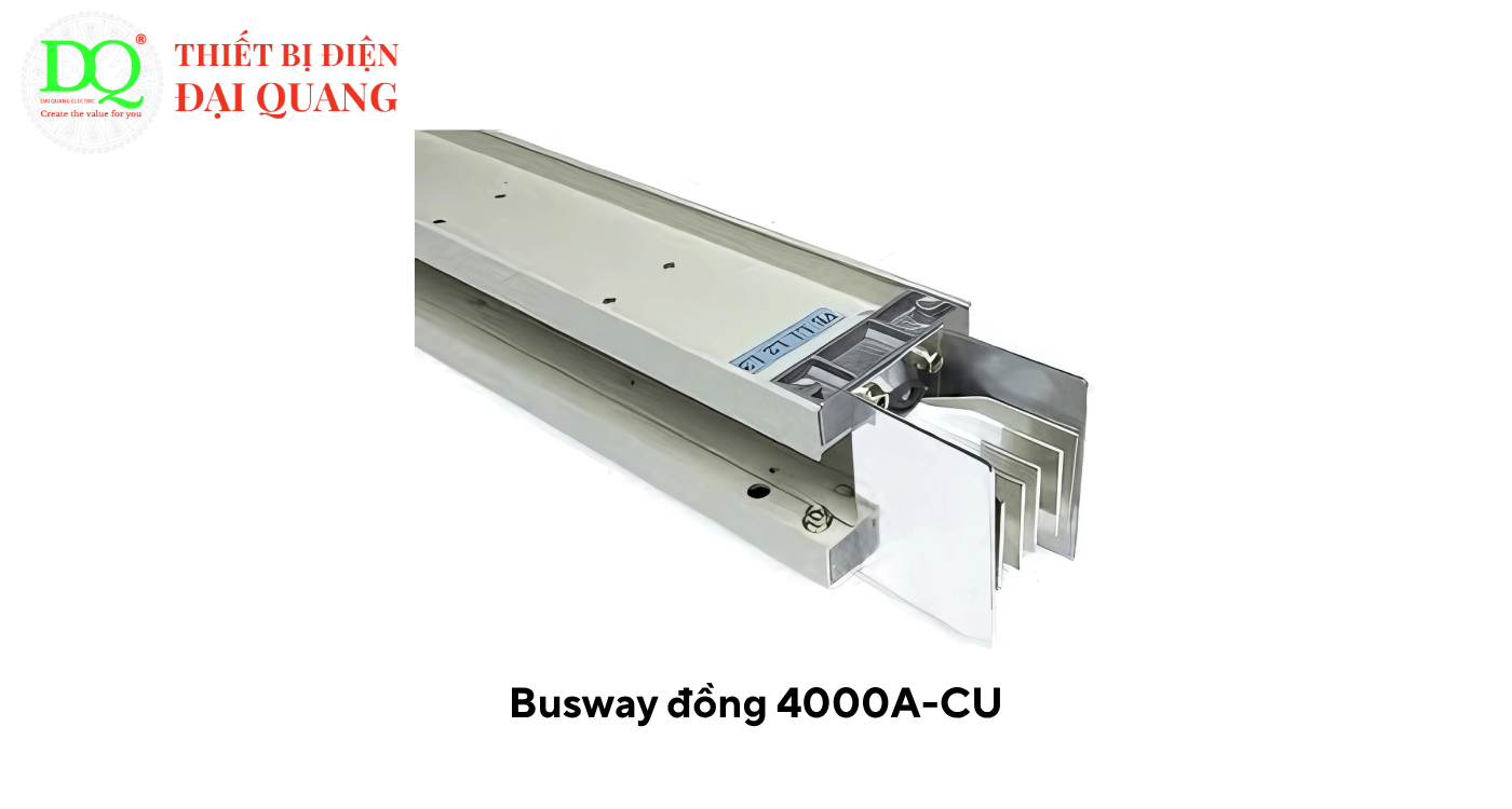 Cấu tạo và nguyên lý hoạt động của Busway đồng 4000A-CU tại Thiết bị điện Đại Quang