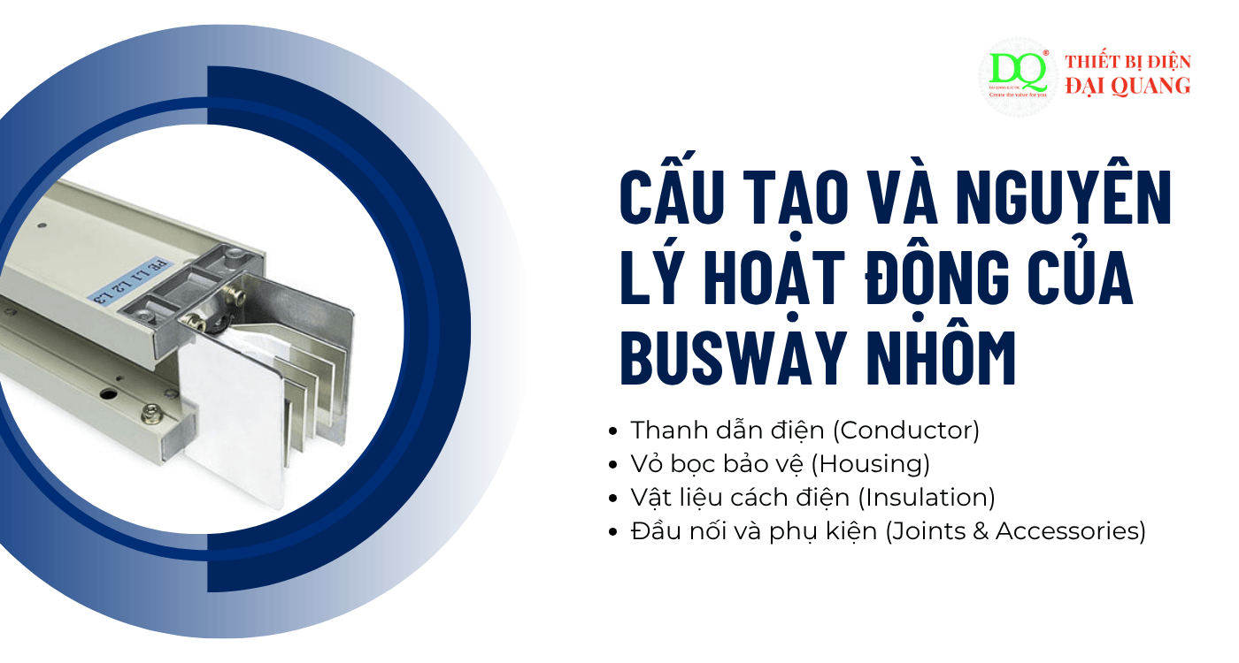 Cấu tạo và nguyên lý hoạt động của Busway nhôm