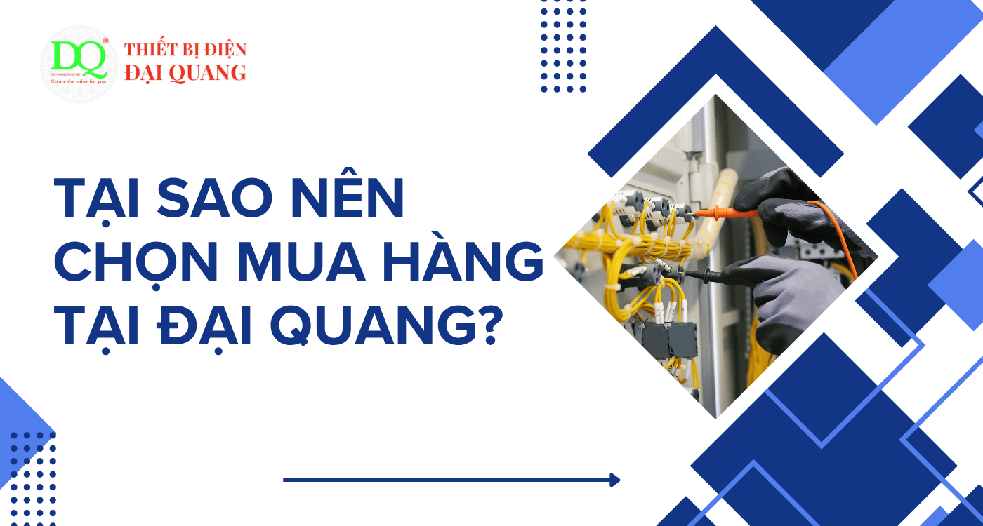 Chính sách bán hàng minh bạch tại Thiết bị điện Đại Quang