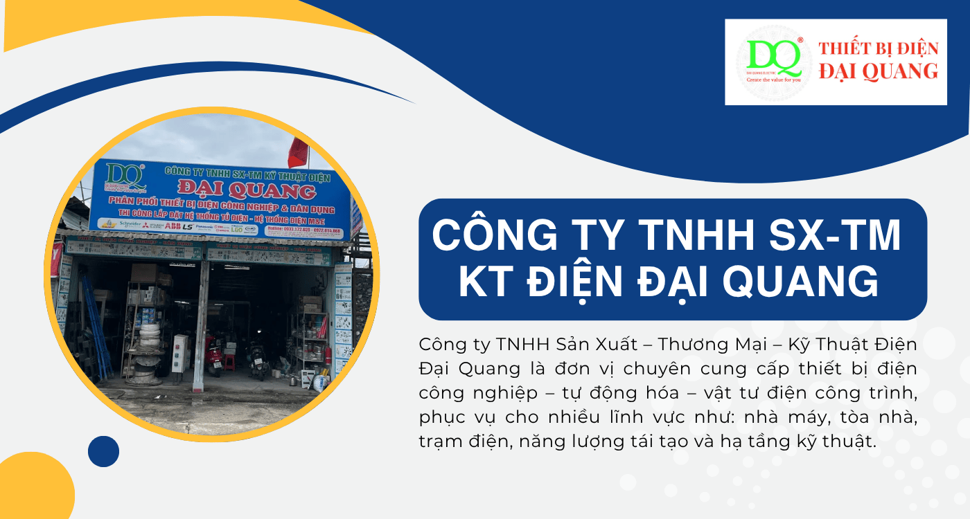 Giải pháp dài hạn cho công trình tại Thiết bị điện Đại Quang