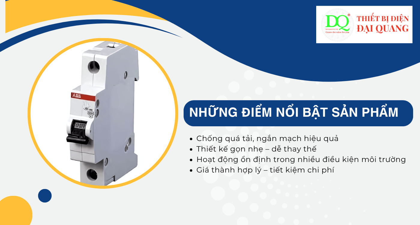 Những điểm nổi bật sản phẩm tại Thiết bị điện Đại Quang