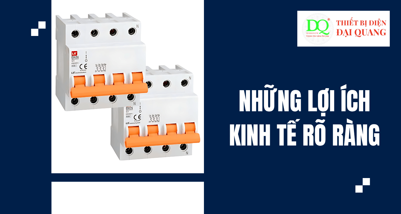 Những lợi ích kinh tế rõ ràng tại Thiết bị điện Đại Quang