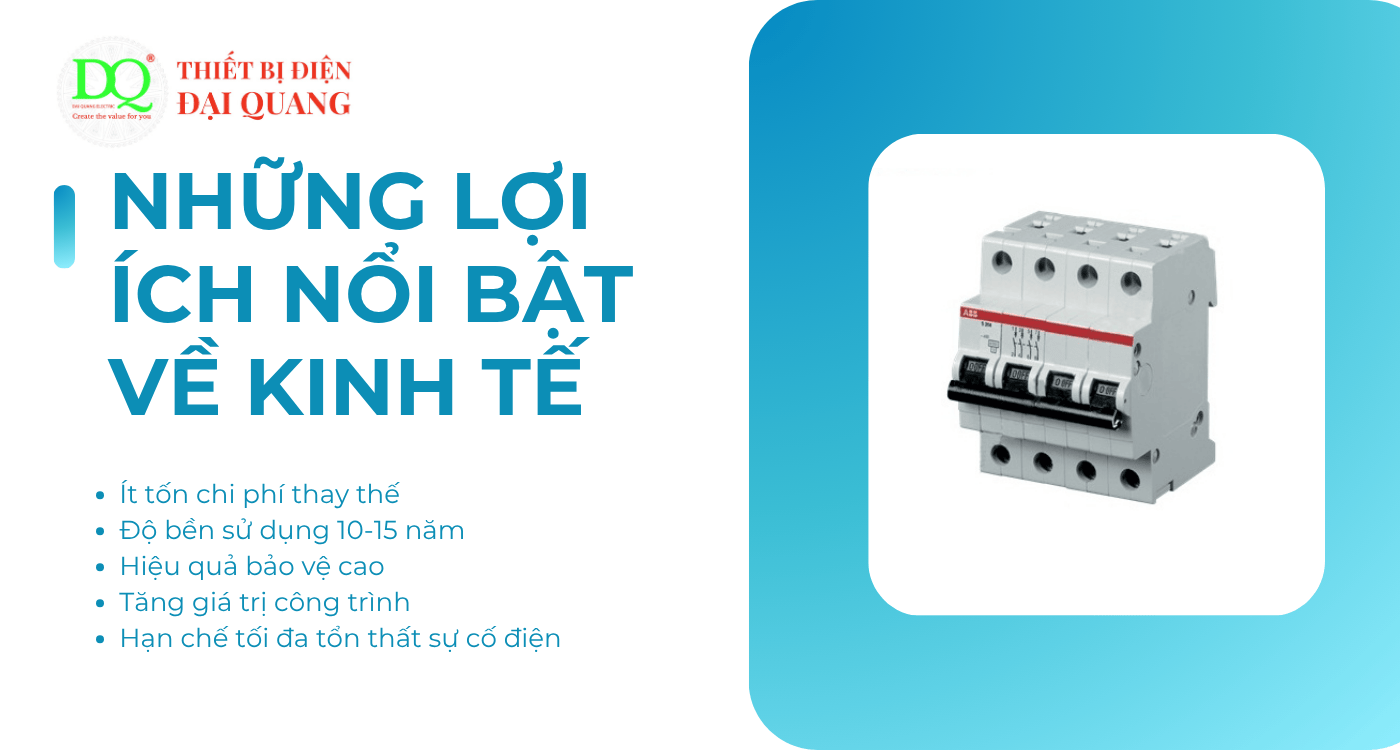 Những lợi ích nổi bật về kinh tế tại Thiết bị điện Đại Quang