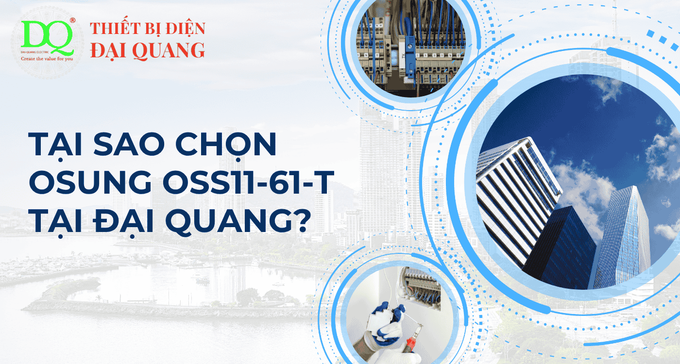 Tại sao chọn OSUNG OSS11‑61‑T tại Đại Quang? tại Thiết bị điện Đại Quang