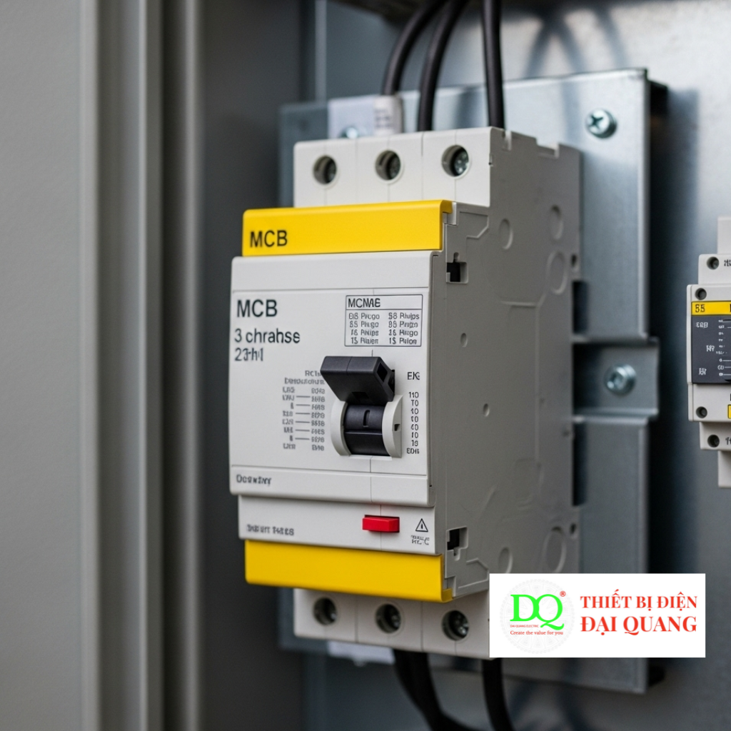 Cầu dao CB công nghiệp MCB tại thiết bị điện đại quang