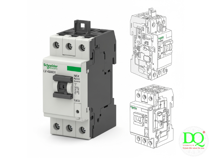 Thông số kỹ thuật của Aptomat Schneider LV430631 tại Thiết bị điện Đại Quang