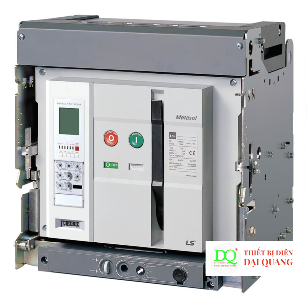 Máy cắt không khí ACB EATON 4P 630A 66KA IZM61N4C - AGC06WH tại thiết bị điện đại quang