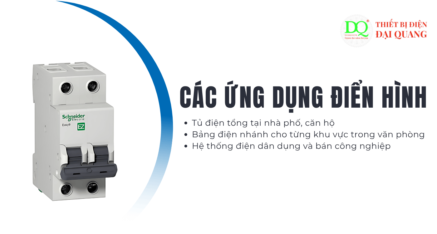 Ứng dụng điển hình tại Thiết bị điện Đại Quang