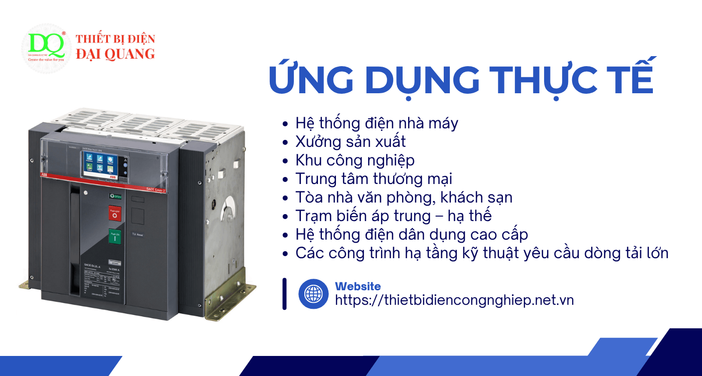 Ứng dụng thực tế tại Thiết bị điện Đại Quang