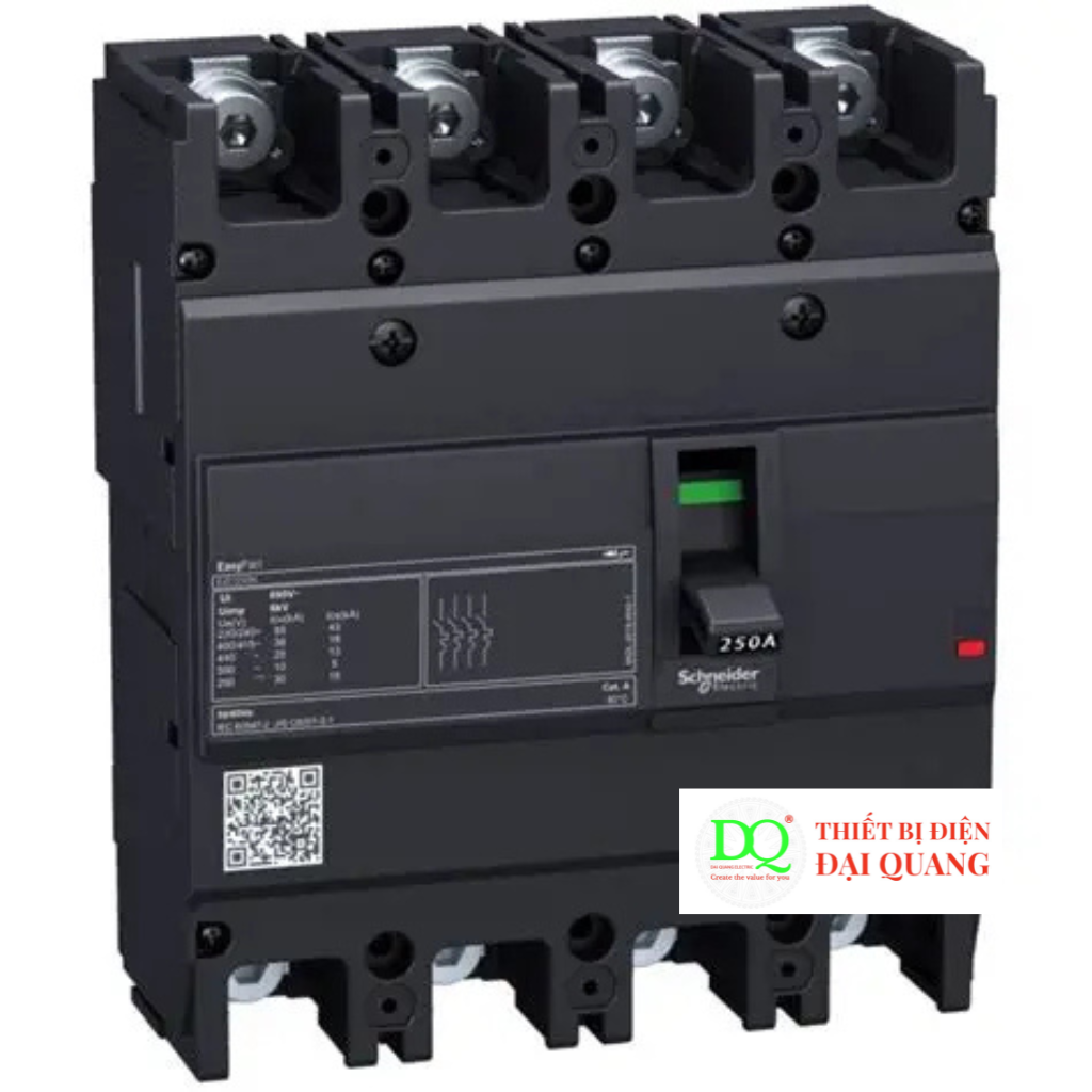 MCCB 4P 125~160A E/Adj 36kA tại thiết bị điện đại quang