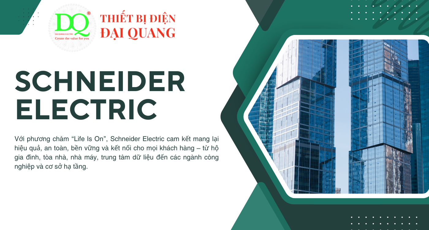 Ứng dụng thực tế của sản phẩm từ nhà Schneider tại Thiết bị điện Đại Quang
