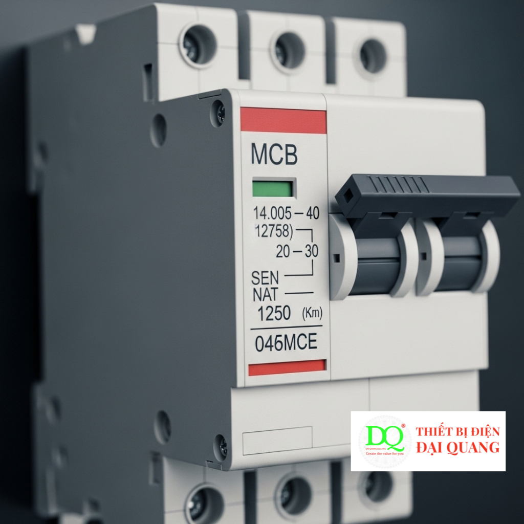 Cầu dao CB công nghiệp MCB tại thiết bị điện đại quang