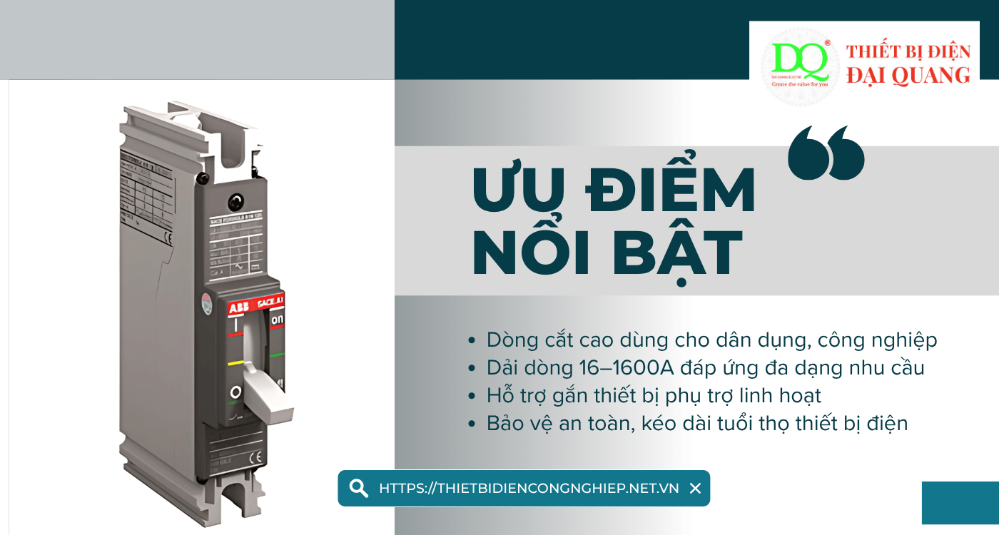 Ưu điểm làm sản phẩm nổi bật tại Thiết bị điện Đại Quang