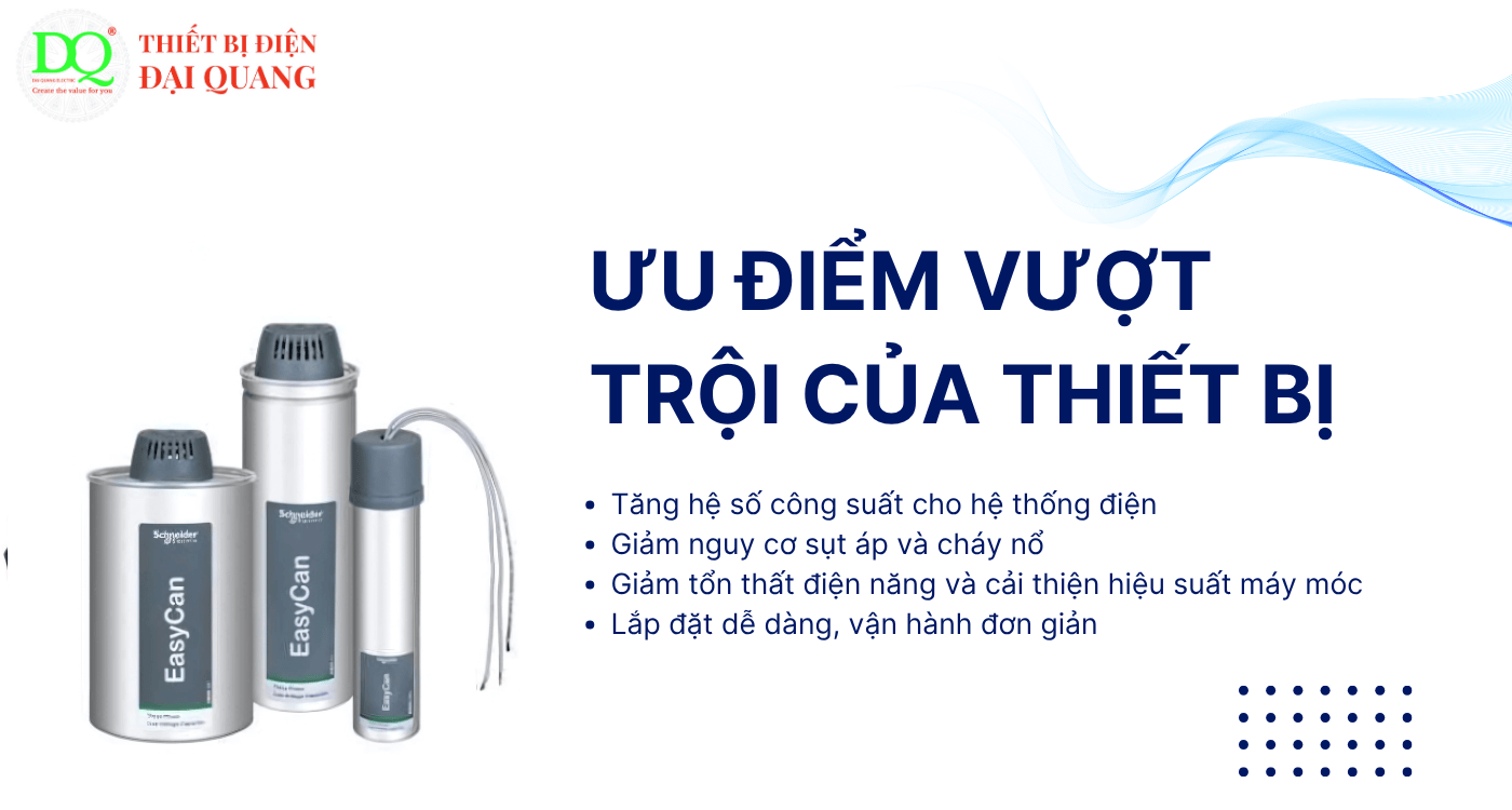 Ưu điểm vượt trội của thiết bị tại Thiết bị điện Đại Quang