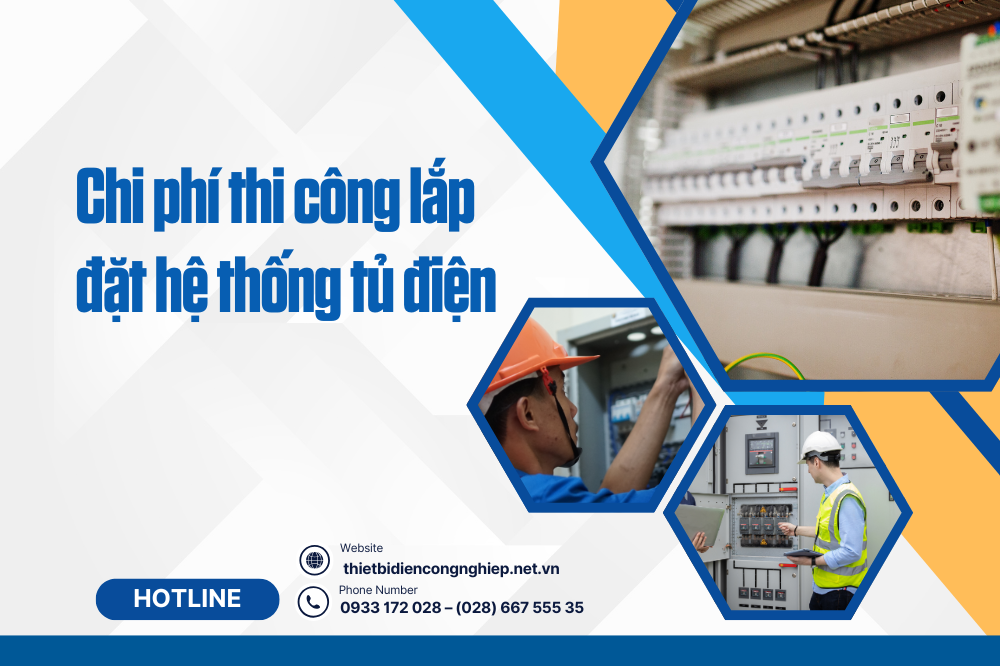 Thi công lắp đặt hệ thống tủ điện tại thiệt bị điện đại quang