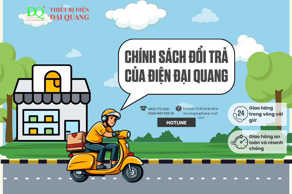 Chính sách đổi trả tại điện đại quang