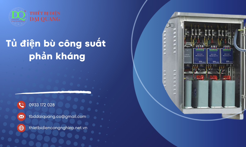 tủ điện bù công suất - thiết bị điện đại quang