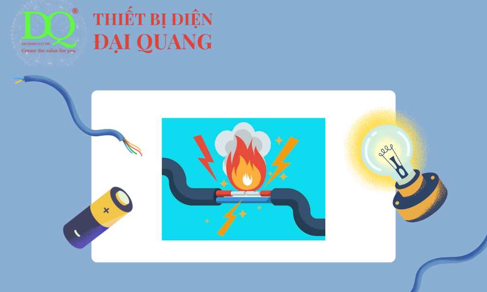 hiện tượng đoản mạch tại thiết bị điện đại quang