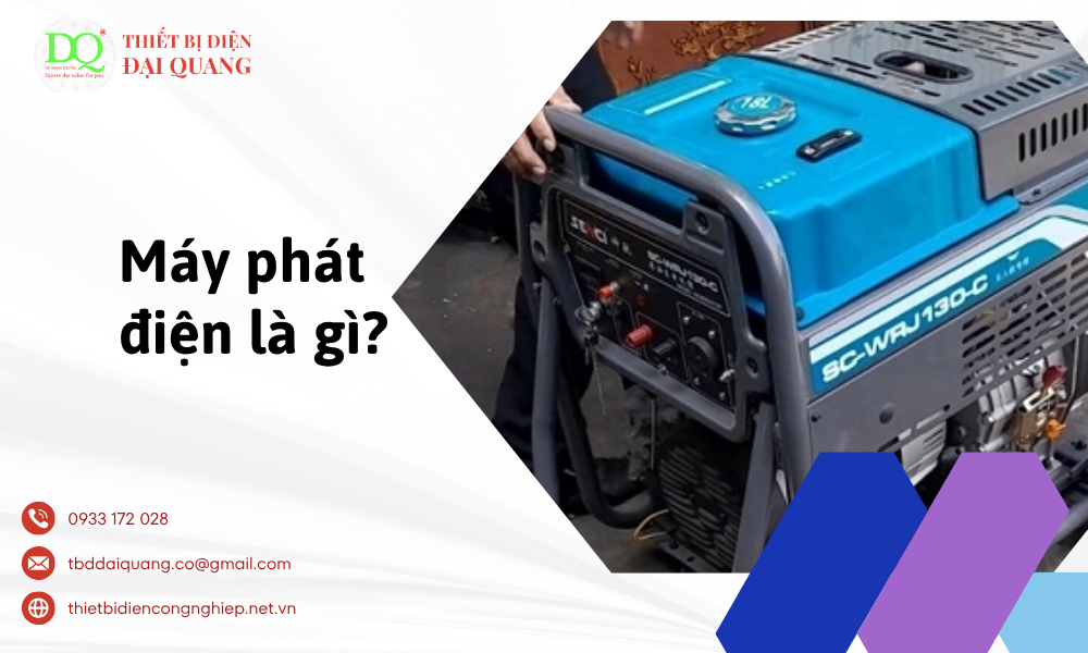 Máy phát điện tại thiết bị điện đại quang