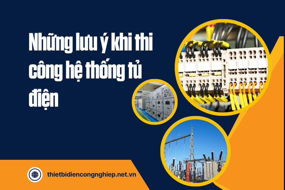 Thi công lắp đặt hệ thống tủ điện tại thiệt bị điện đại quang