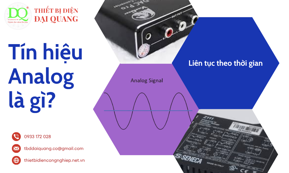 Tín hiệu analog là gì? - thiết bị điện đại quang