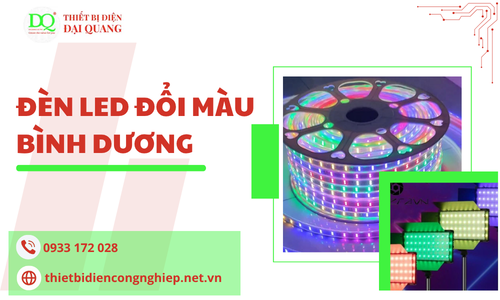 đèn led đổi màu bình dương