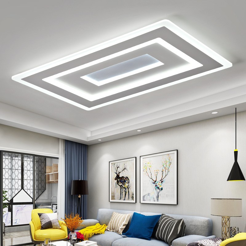 đèn led ốp trần phòng khách