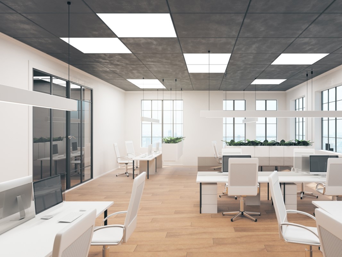 đèn led ốp trần văn phòng