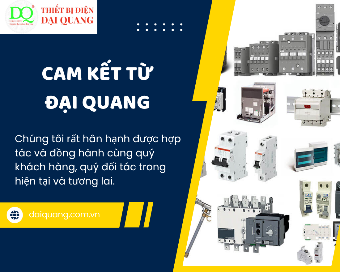 Cam kết từ Đại Quang tại thiết bị điện đại quang