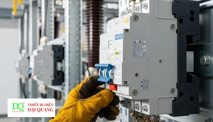 Tủ Điện ngăn chứa MCCB tại Thiết Bị Điện Đại Quang
