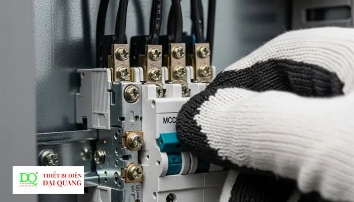 CẦU DAO ĐIỆN MCCB - ABB 2P 20A 30kA, loại A1N tại Thiết Bị Điện Đại Quang