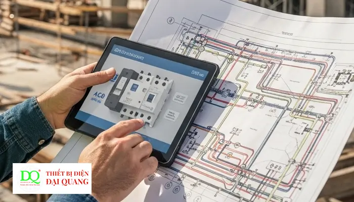 ACB 4P 1250A 50kA FIXED tại Thiết Bị Điện Đại Quang